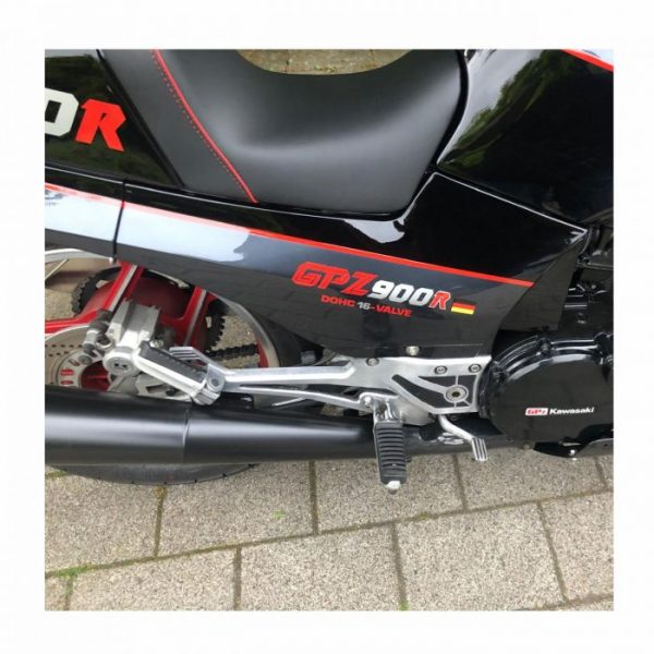 kawasaki gpz 900r a6 aufkleber set sticker decal classic bike