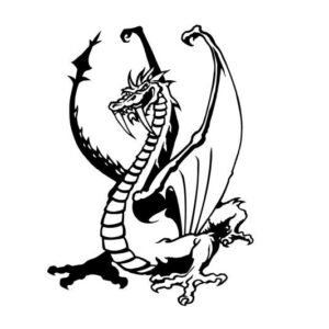 Drache Dragon Auto Aufkleber