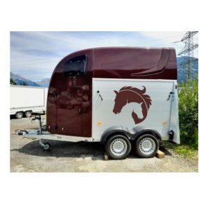 Pferde Aufkleber Pegasus mit Wunschtext