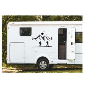 Wanderer Wohnmobil Caravan Aufkleber viele Größen und Farben
