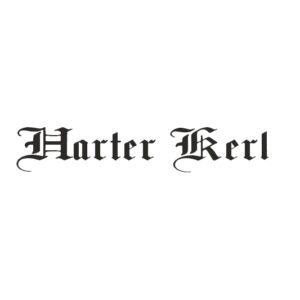 Harter Kerl Schriftzug Aufkleber