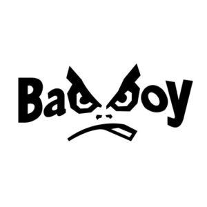 Fun Sticker "Bad Boy" Schriftzug