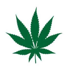 Marihuana Hanf Weed Aufkleber Sticker