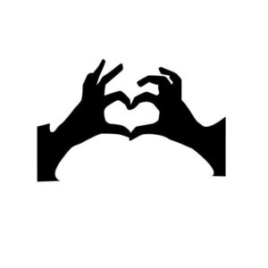 Aufkleber Liebe Romantik