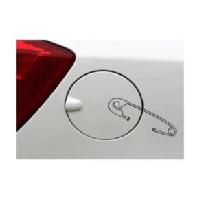 Sicherheitsnadel Aufkleber