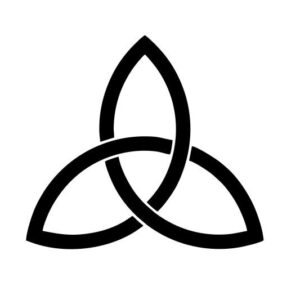 Keltisches Symbol Triqueta Auto Aufkleber Styling Design