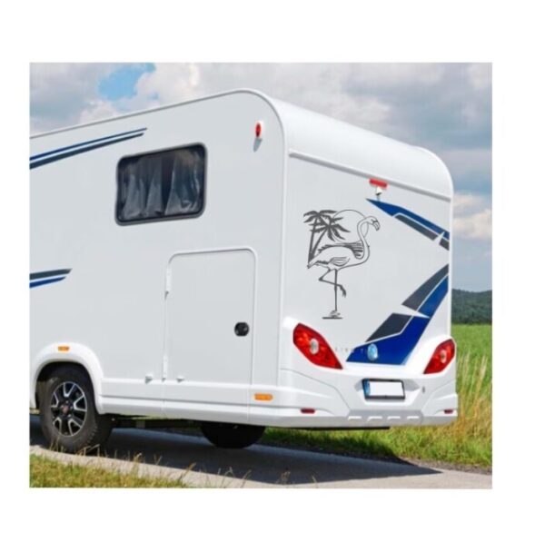 Wohnmobil Aufkleber "Flamingo"
