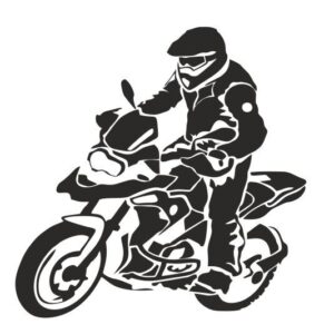 Motorrad Aufkleber Adventure Offroad Driver Fahrer