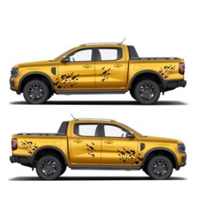 Dreck Spritzer Aufkleber, dirt splashes Pickup Style