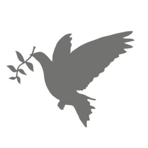 Friedenstaube Peace Love Dove Aufkleber