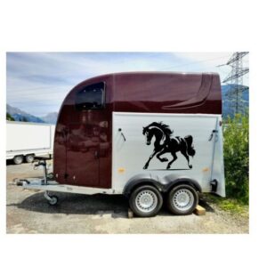 Aufkleber Pferdeanhaenger Pferd Horse