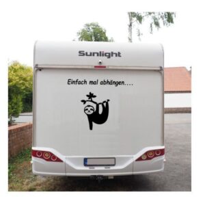 Wohnmobil Aufkleber Einfach mal abhängen