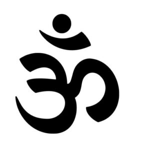 OM Spiritueller Indische Religion Aufkleber