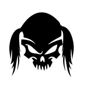 Totenkopf Girl Skull