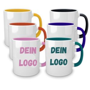 Fototasse 340 ml mit eigenem Motiv, Tasse in verschiedenen Farben.