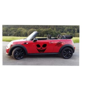 Devil Joker Auto Aufkleber Set 4teilig
