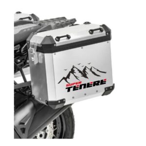 XT 1200Z Koffer Zubehör Aufkleber - 2 farbig - für Motorrad Koffer