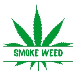 Smoke Weed Aufkleber
