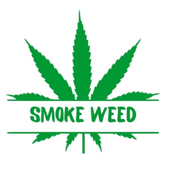 Smoke Weed Aufkleber