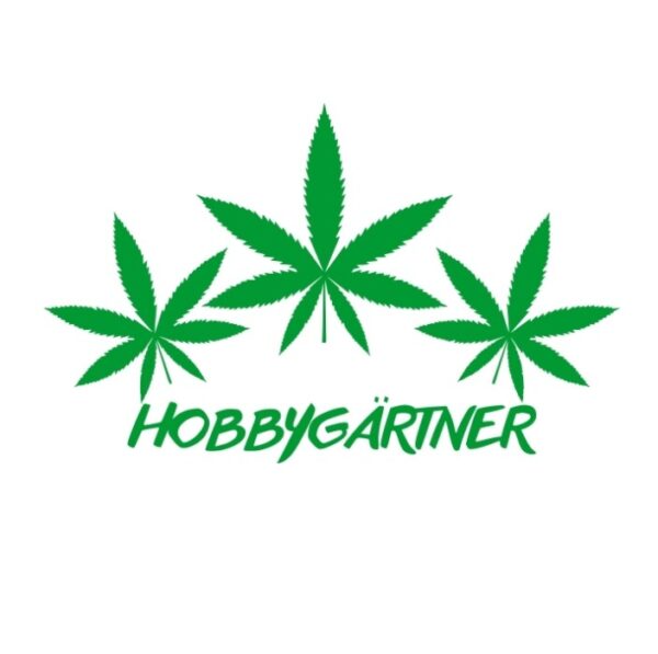 Cannabis Hobby Gärtner Aufkleber