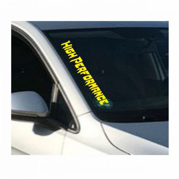 high performance aufkleber