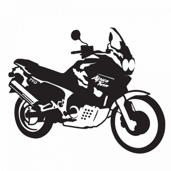 afrika twin motiv motorrad offroad aufkleber