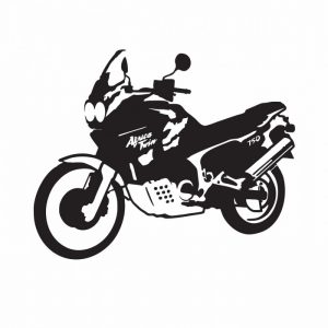 afrika twin motiv motorrad offroad aufkleber