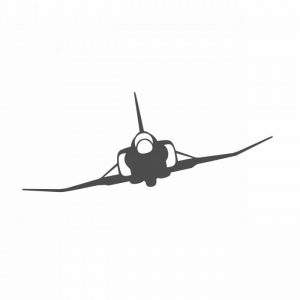 phantom ii flugzeug aufkleber 20 x 8 cm viele farben
