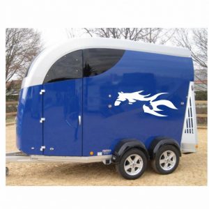 pferdeanhaenger windspiel aufkleber sticker viele farben