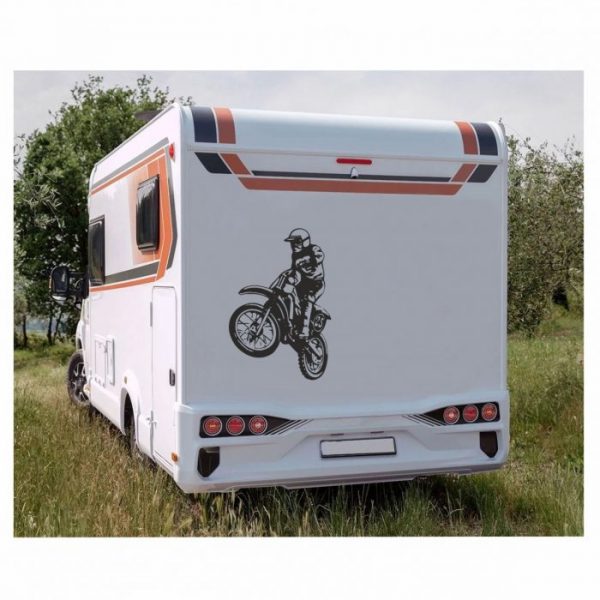 aufkleber fuer anhaenger enduro cross aufkleber motorrad bike