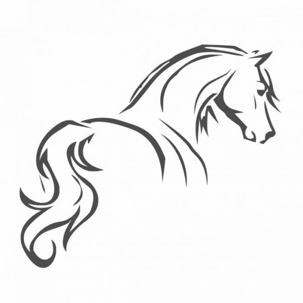 pferdeanhaenger vergiss den prinzen aufkleber sticker personalisiert