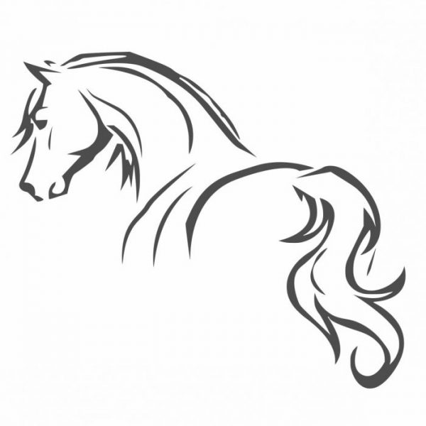 pferdeanhaenger vergiss den prinzen aufkleber sticker personalisiert