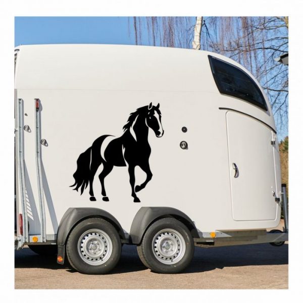 aufkleber fuer pferdeanhaenger "tinker" sticker