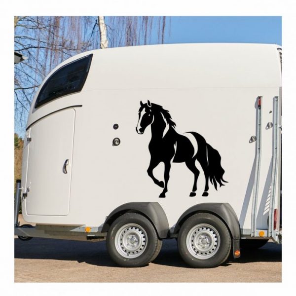 aufkleber fuer pferdeanhaenger "tinker" sticker