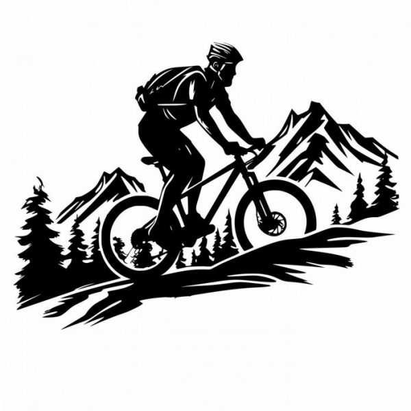 mountainbike bergelust aufkleber wohnmobil exklusiv