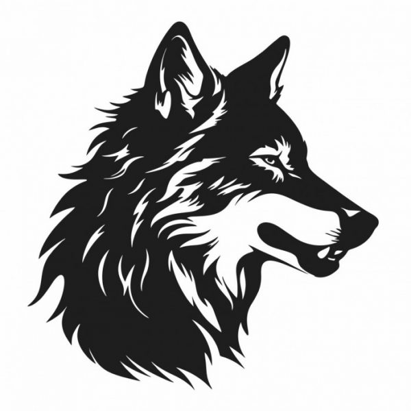 wolf kopf