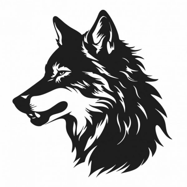 wolf kopf