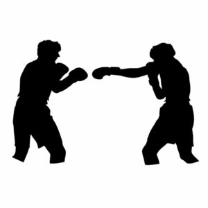 Boxer Sport Aufkleber