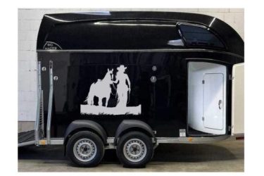 Aufkleber Pferdeanhänger