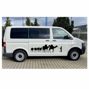 Karawane Kamele Ägypten Aufkleber für Wohnmobil