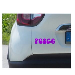 Love Peace Zeichen Aufkleber Sticker