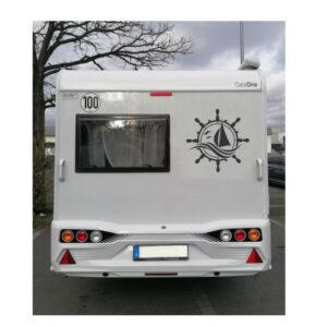 Wohnmobil Caravan Aufkleber- Segel Steuerrad