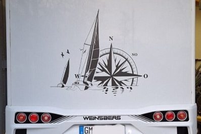 individuelle Wohnmobilaufkleber