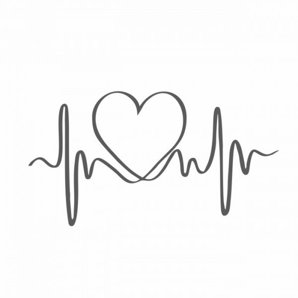 800 0711 puls herz love 15 x 8 cm