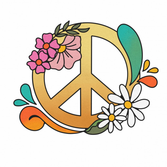 800 0796 peace zeichen digi 15 x 15 cm