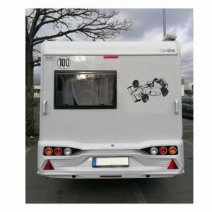 formel 1 rennwagen mit wunschtext