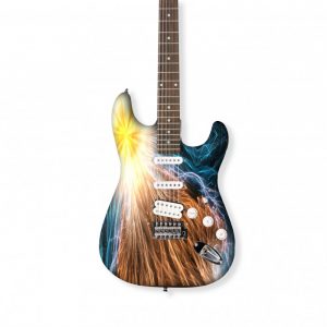 gitarren skins visual aufkleber