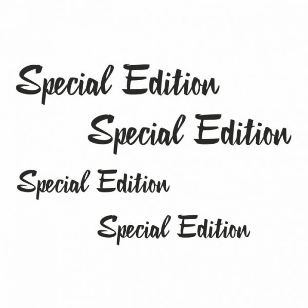 special edition aufkleber set pkw vinyl folie viele farben