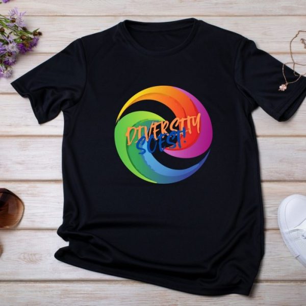 pride to be proud diversity t shirt inclusive druck vorne