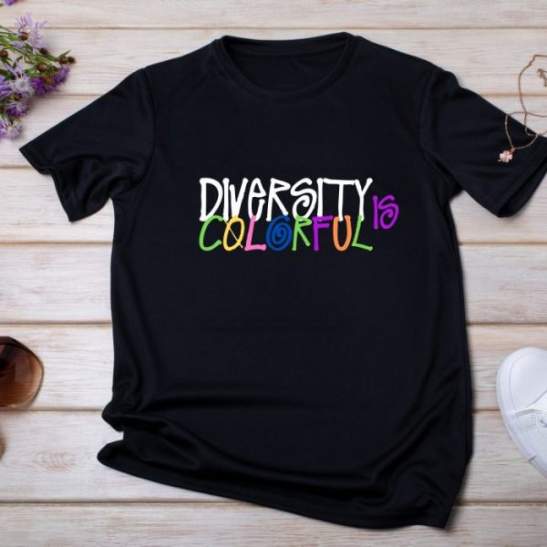 pride to be proud diversity t shirt inclusive druck vorne